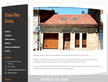 Tablet Screenshot of casadascoias.es